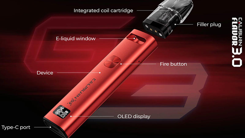 Uwell Caliburn G3 Pod Kit – Fairvape, Silfurský & Grand Vape Shop