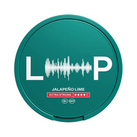 Loop - Jalapeno lime 4 punkta EXTRA STRONG