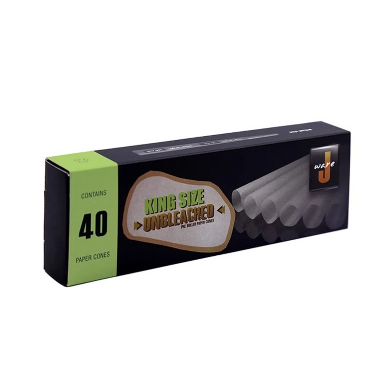JWARE BROWN PRE ROLLED CONES KING SIZE LONG FILTER 109/30 MM